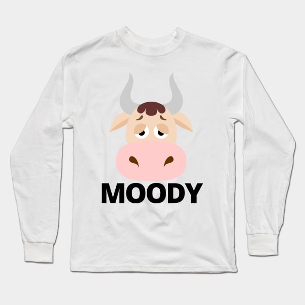 Moody Long Sleeve T-Shirt by MyHotSpot